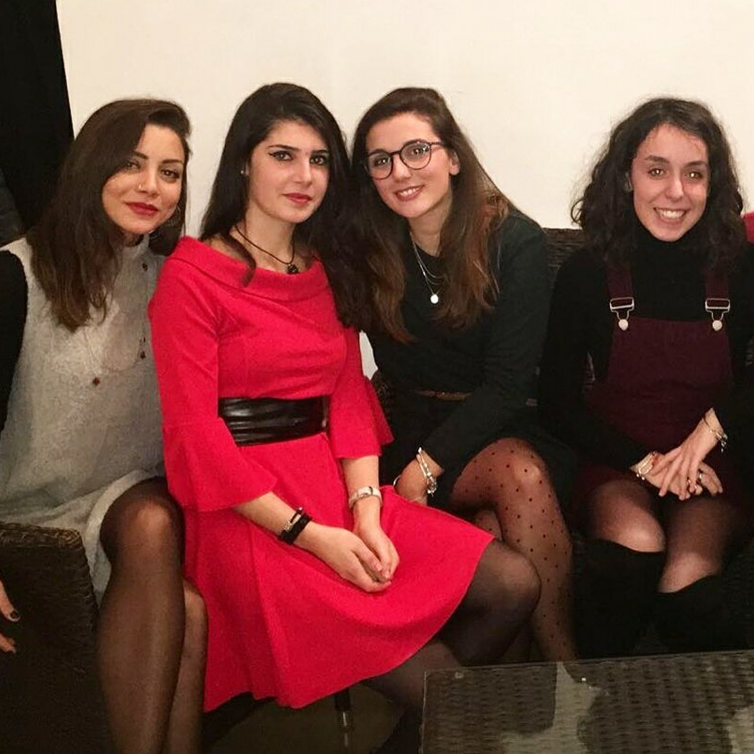 Maria Virginia con amici